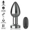 INTENSE - PLUG ANAL 10 VIBRACIONES METAL CON CONTROL REMOTO M