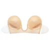 BYE-BRA - SUJETADOR SIN ASAS EN U BEIGE COPA B