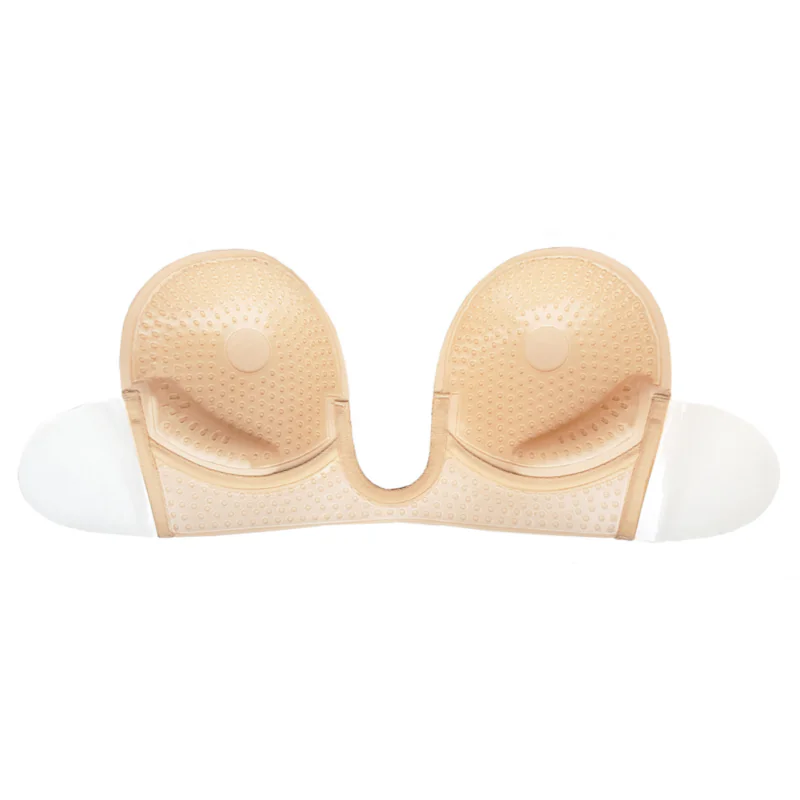BYE-BRA - SUJETADOR SIN ASAS EN U BEIGE COPA D