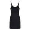 BYE-BRA - SINGLE VESTIDO INVISIBLE NEGRO TALLA S