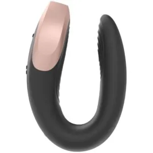 SATISFYER - APP DOUBLE LOVE VIBRADOR PAREJAS LUXURY NEGRO