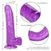 CALEXOTICS - SIZE QUEEN DILDO LILA 20.3 CM