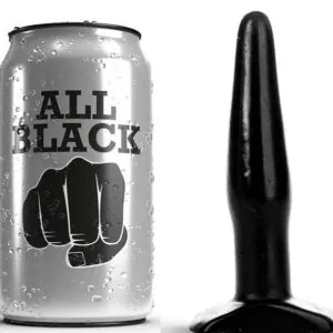 ALL BLACK - PLUG NEGRO 11 CM