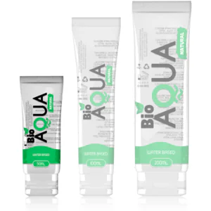 BIOAQUA - LUBRICANTE INGREDIENTES NATURALES BASE AGUA 50 ML