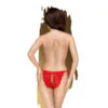PENTHOUSE - TOO HOT TO BE REAL TANGA ROJO L/XL