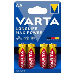 VARTA - MAX POWER PILA ALCALINA AA LR6 BLISTER*4