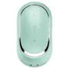 SATISFYER - PRO TO GO 2 ESTIMULADOR Y VIBRADOR DOBLE VERDE