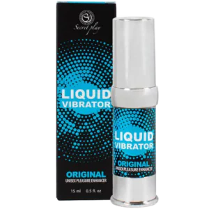 SECRETPLAY - VIBRADOR LÍQUIDO ESTIMULADOR UNISEX 15 ML.