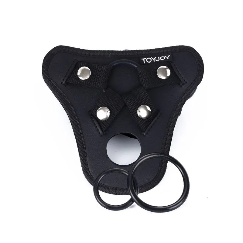 GET REAL - STRAP-ON PLEASURE HARNÉS NEGRO