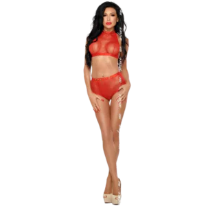 ME-SEDUCE - MONA SET ROJO L/XL