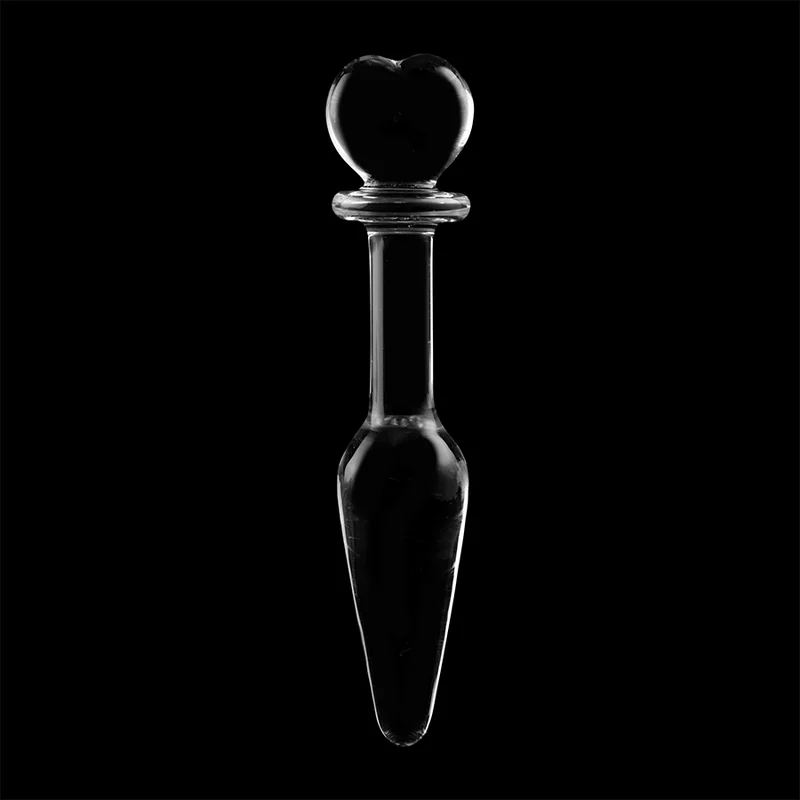 NEBULA SERIES BY IBIZA - MODELO 7 PLUG CRISTAL TRANSPARENTE 13.5 CM -O- 3 CM
