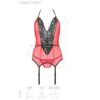 PASSION - PEONIA CORSET EROTIC LINE ROJO S/M