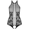 PASSION - BS094 BODYSTOCKING NEGRO TALLA ÚNICA