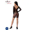 PASSION - BS101 BODYSTOCKING NEGRO TALLA ÚNICA