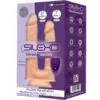 SILEXD - MODELO 1 PENE REALÍSTICO DOBLE PENETRACION VIBRADOR SILICONA PREMIUM SILEXPAN CONTROL REMOTO 17.5 / 19.5 CM