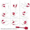 ARMONY - ROSEKNIGTH SUCCIONADOR CLÍTORIS & VIBRADOR ROJO