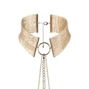 BIJOUX INDISCRETS - DÃSIR MÃTALLIQUE COLLAR METLICO DORADO