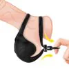 ARMONY - MANTA ANILLO VIBRADOR TESTÍCULOS CONTROL REMOTO NEGRO