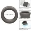 CALEXOTICS - ALPHA ANILLO EXTENSIÓN ESCROTO DOBLE NEGRO