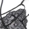 SUBBLIME - DISFRAZ POLICIA BODY ENCAJE NEGRO S/M