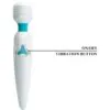 PRETTY LOVE - CLOUD VIBRADOR WAND 7 VIBRACIONES BLANCO