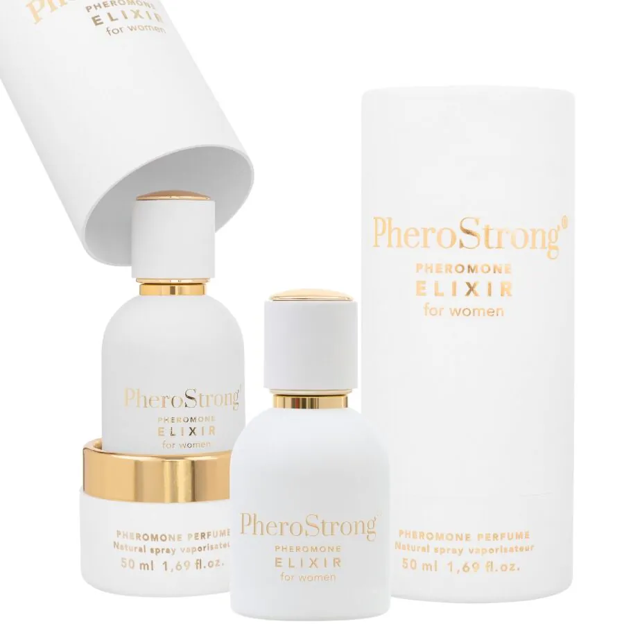 PHEROSTRONG - ELIXIR DE FEROMONAS PARA MUJER 50 ML