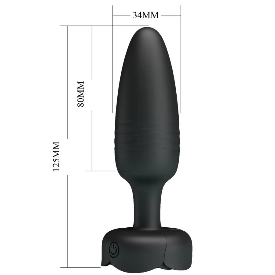 PRETTY LOVE - TARION PLUG ANAL CON LUZ LED 12.5 CM