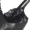 SUBBLIME - 957568 VESTIDO DE CUERO CON CREMALLERA NEGRO S/M