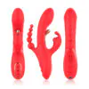 ARMONY - VIBRADOR ESTIMULADOR PUNTO G Y CLÍTORIS ROJO