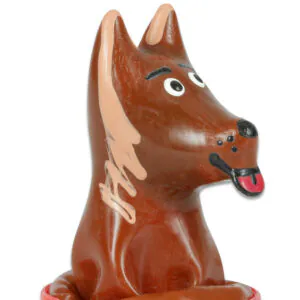 CONDOMERIE - PRESERVATIVO DECORATIVO PINTADO A MANO PERRO