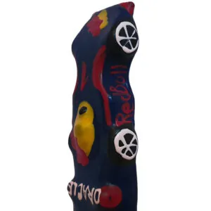 CONDOMERIE - PRESERVATIVO DECORATIVO PINTADO A MANO F1 RED BULL XL