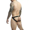 MOB - DNGEON JOCKSTRAP ROJO CON CADENAS TALLA ÚNICA