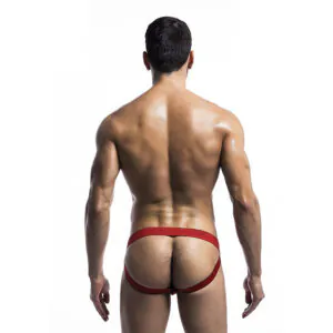 MOB - BAÑADOR FETISH JOCKSTRAP ROJO TALLA L