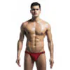 MOB - BAÑADOR FETISH JOCKSTRAP ROJO TALLA L