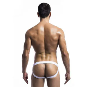 MOB - BAÑADOR FETISH JOCKSTRAP BLANCO TALLA M