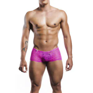 MOB - BOXER ENCAJE ROSA TALLA L/XL
