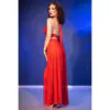 CHILIROSE - CR 4857 SET TOP Y PANTALONES ROJO TALLA XL