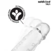 ADDICTED TOYS - FUNDA PARA EL PENE TRANSPARENTE TALLA S 23 CM