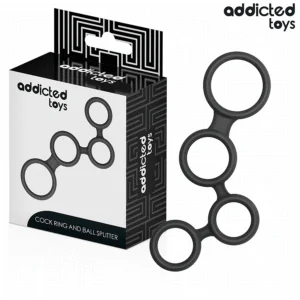 ADDICTED TOYS - ANILLO PARA EL PENE CON DIVISORES PARA TESTÍCULOS