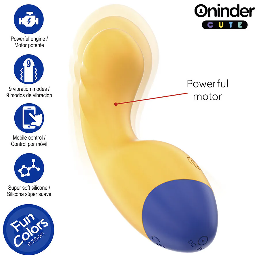 ONINDER CUTE - LOVE BUDDY MASTER VIBRADOR PUNTO G - APP MUNDIAL GRATUITA