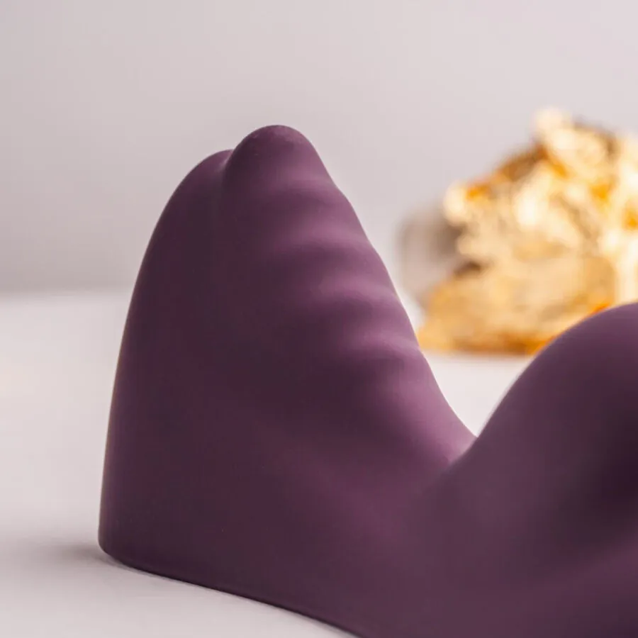 ROCKS- OFF - RUBY GLOW VIBRADOR SIT-ON MORADO