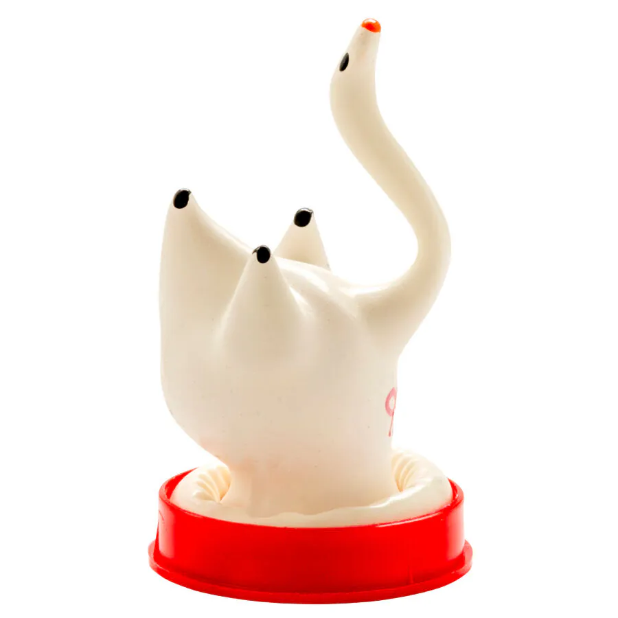 CONDOMERIE - PRESERVATIVO DECORATIVO PINTADO A MANO CISNE
