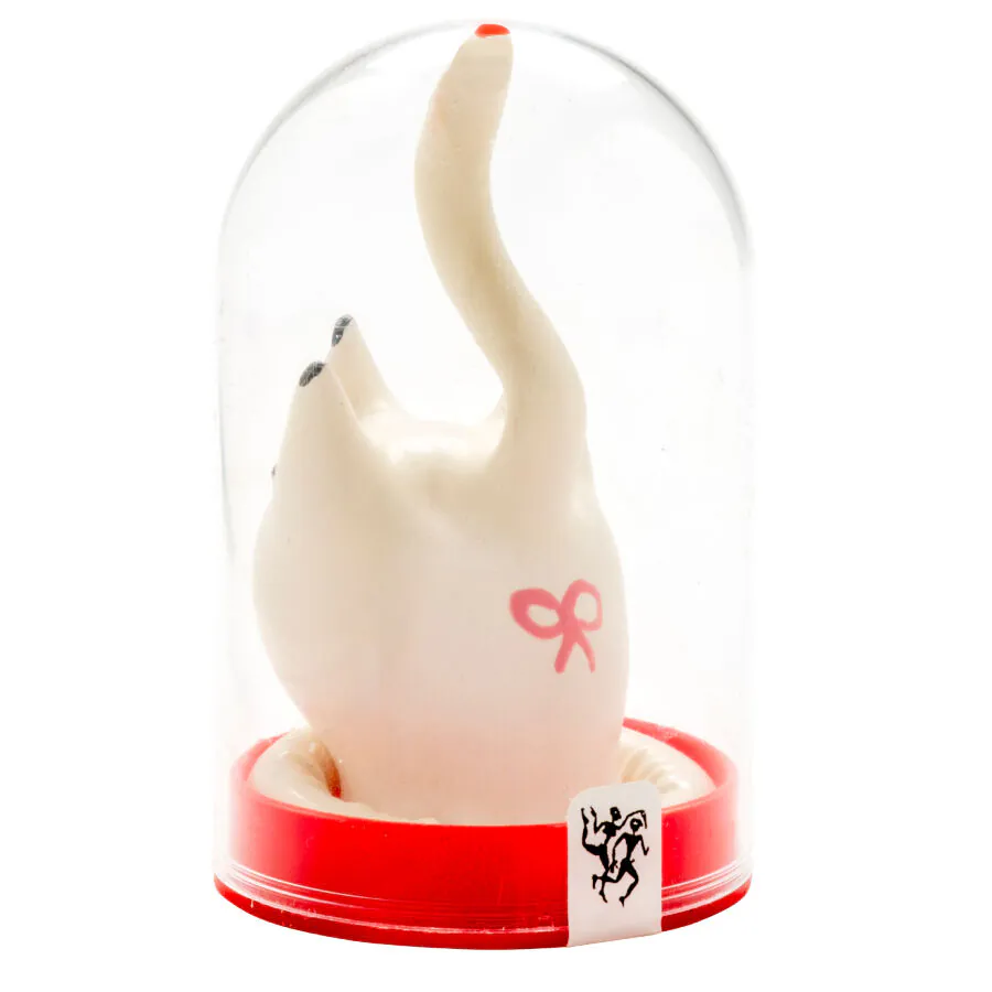CONDOMERIE - PRESERVATIVO DECORATIVO PINTADO A MANO CISNE