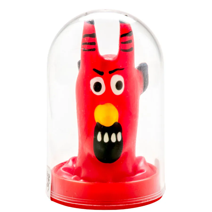 CONDOMERIE - PRESERVATIVO DECORATIVO PINTADO A MANO DIABLO ROJO