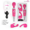 MORESSA - ODILON WAND POTENTE MOTOR MAS DOS CABEZALES PREMIUM SILICONE RECARGABLE