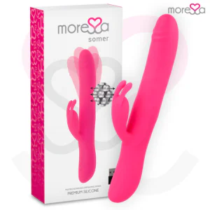 MORESSA - SOMER ROTADOR PERLADO Y POTENTE VIBRACIÓN SILICONA PREMIUM
