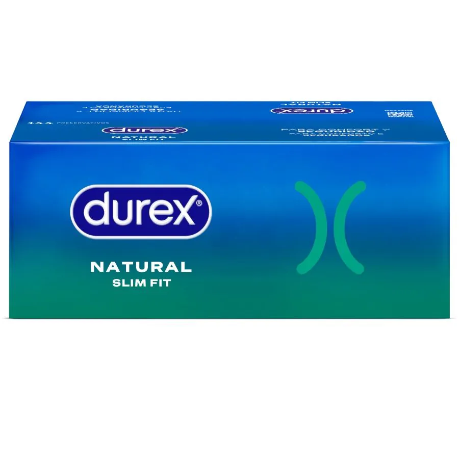 DUREX - NATURAL SLIM FIT BASIC 144 UNIDADES