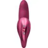 FUN FACTORY - ALLEGRO DOBLE VIBRADOR INSERTABLE AIR PULSE BURDEOS