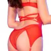 CHILIROSE - CR 4879 BODY CROTCHLESS ROJO XL