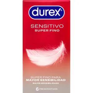 DUREX - SENSITIVO SÚPER FINO 6 UNIDADES